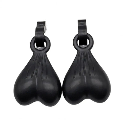 2Pcs Resin Croc Balls Shoe Charm Hanging Pendant Outdoor Sandals Novelty Testis Funny Sandal Shoes Ball Ornaments Shoe Buckle Good Vibrations