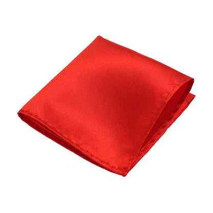 HUISHI Solid Handkerchief Vintage Fashion Party Pocket Hanky For Suit Men's Handkerchief Groomsmen Pocket Square Hanker Good Vibrations