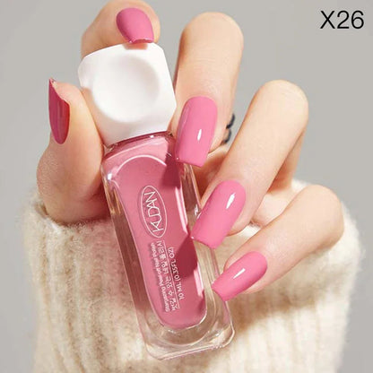 10ml Peel Off Water-Based Starry Nail Polish Fast Drying Long-Lasting Healthy And Brightening Effect No Need Lamp Cure Good Vibrations