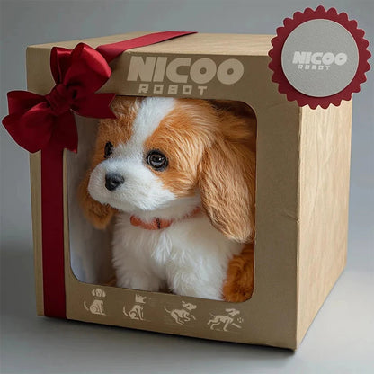 Robot Puppy That Acts Like Real Dog My Realistic Robotic AI Pet Dogs Electronic Interactive Stuffed Dogs For Barking Walking Good Vibrations