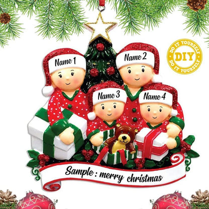 Christmas Tree Hanging 2023 Navidad DIY Personalised Home Christmas Decorations Gifts New Year 2024 Home Decoration Good Vibrations