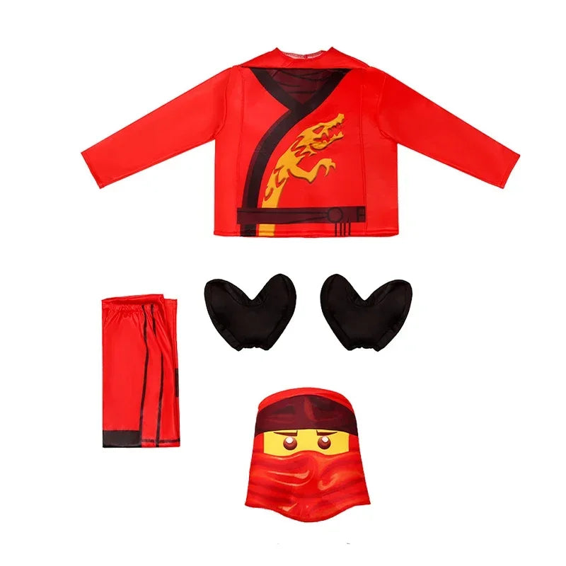 2025 Halloween Ninja block Halloween Costume Good Vibrations