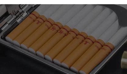 Fashion Cigarette Case 20pcs Metal Cigarette Holder Coarse Pack Anti-pressure Moisture-proof Portable Cigarette Case Good Vibrations Adult Super Store