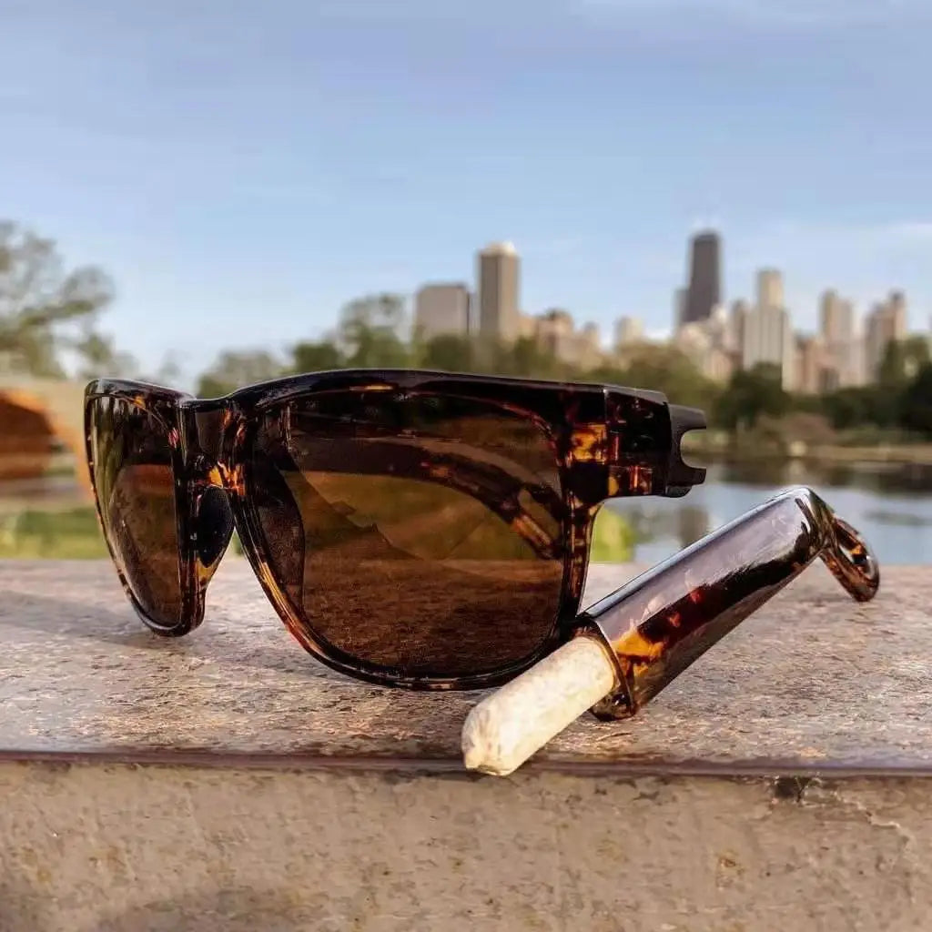 Portable Storage Tube Removable Glasses Classic Eyeglass Hidden Conical Roll Paper Frame Gadget Sunglasses Smoking Accessories Good Vibrations Adult Super Store
