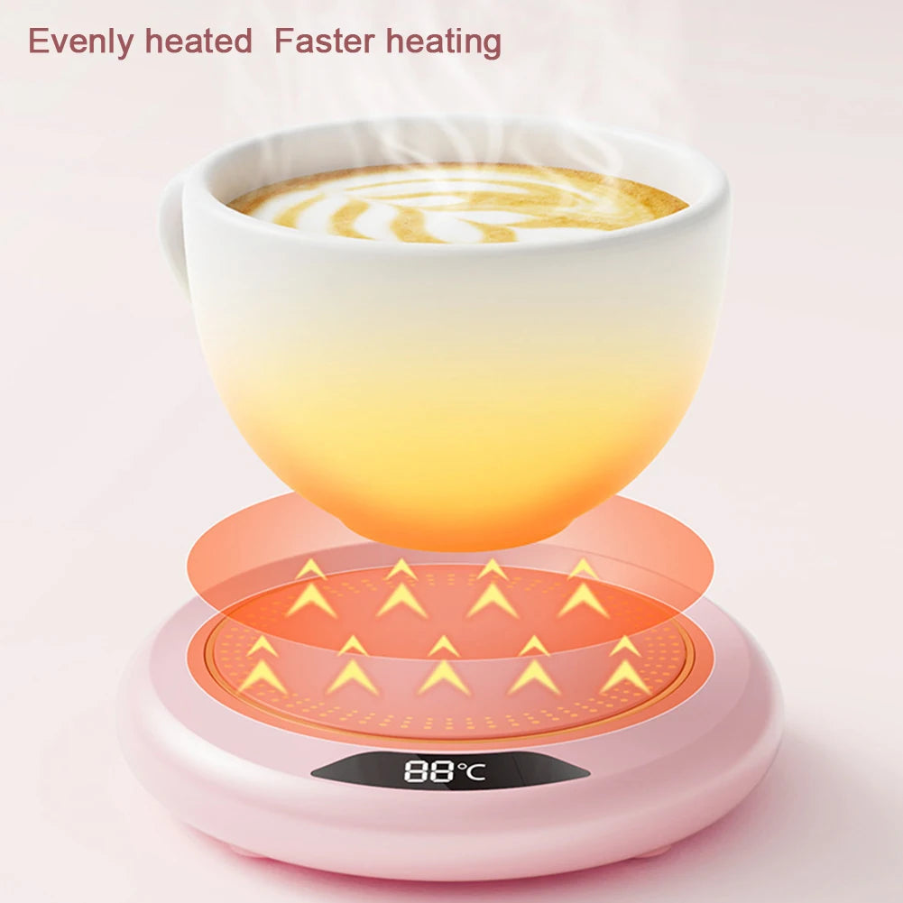 Electric Coffee Warmer USB Plug Coffee Mug Warmer 3 Temperature Setting Portable Cup Warmer for Heating Coffee Beverage Milk Tea Good Vibrations Adult Super Store