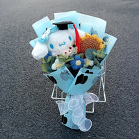 Sanrio Graduation Gift Kuromi Hello Kitty Bouquet Cartoon My Melody Cinnamoroll Valentine's Day Weddalentine's Day Birthday Good Vibrations