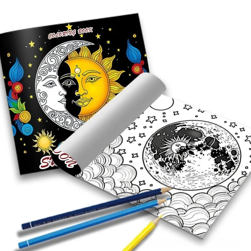 Blacking Me Out: Picture Books for Adults and Teens Coloring Books for Decompressing Relaxing and Imaginative Coloring Good Vibrations