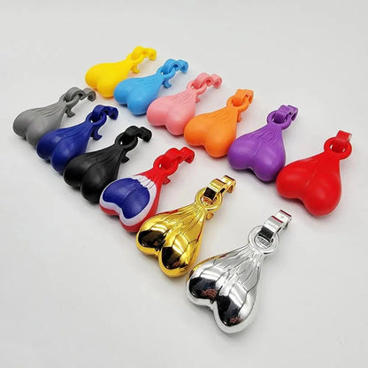 2Pcs Resin Croc Balls Shoe Charm Hanging Pendant Outdoor Sandals Novelty Testis Funny Sandal Shoes Ball Ornaments Shoe Buckle Good Vibrations