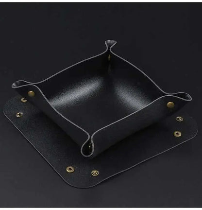 Leather Herb Tobacco Rolling Tray Foldable Cigarette Tobacco Rolling Tray Tobacco Roller Grinder Tray Herb Tobacco Storage Tray GOOD Vibrations Adult Super Store