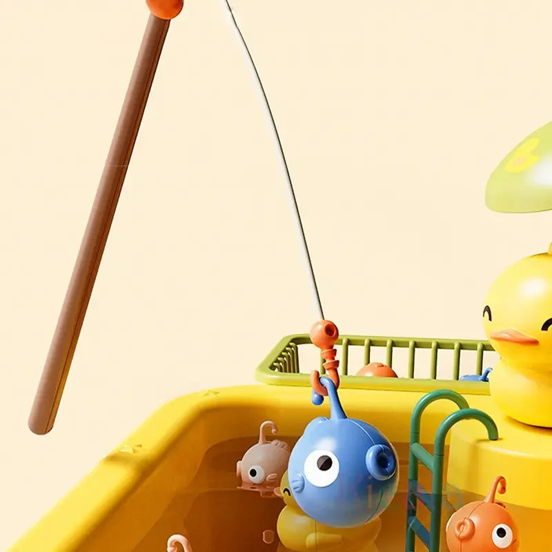Kids Kitchen Sink Toys Electric Dishwasher Playing Toy With Running Water Pretend Play Food Fishing Toy Role Playing Girls Gift Good Vibrations