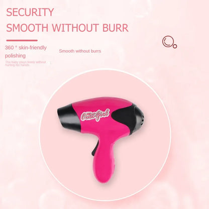 17pcs  Girls Beauty Salon Set, Pretend Play Hair Cutting Kit, Hairdresser Toy With Hair Dryer, Scissors, Barber Apron And Stylin Good Vibrations