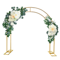 Artificial Flower Wedding Arch Door Frieze Decoration Bohemian Large Flower Pendant Wedding Ceremony Christmas Door Floral Decor Good Vibrations