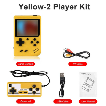 NEW Portable Retro Mini Video Game Console 8-Bit Handheld Game Player Built-in 400 games AV Out Game Console Gameboy videojuego Good Vibrations