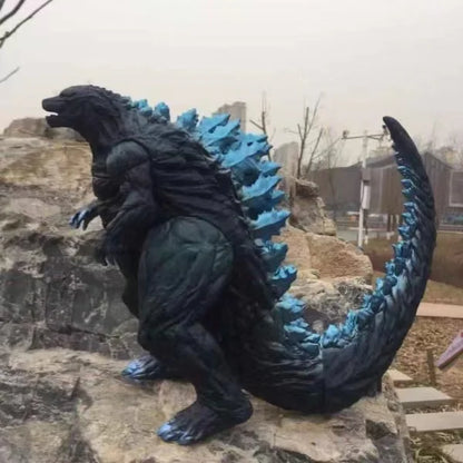24cm Godzilla King of Monsters Runaway Mechanical Red lotus Planet Godzilla Action Figure Collection Model Toy Kid Birthday Gift Good Vibrations
