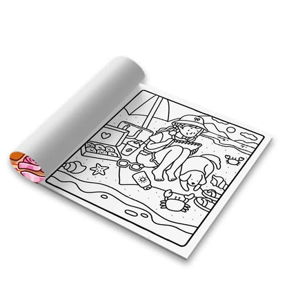 Hot-selling Coloring Books New Drawing Books Graffiti and Hand-drawn Drawing Books Paper Coloring Tracing Books for Adults Good Vibrations