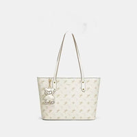 Trendy Geometric Print Crossbody Bag - Modern Designer Shoulder Bags For Women With Adjustable Strap Good Vibrations