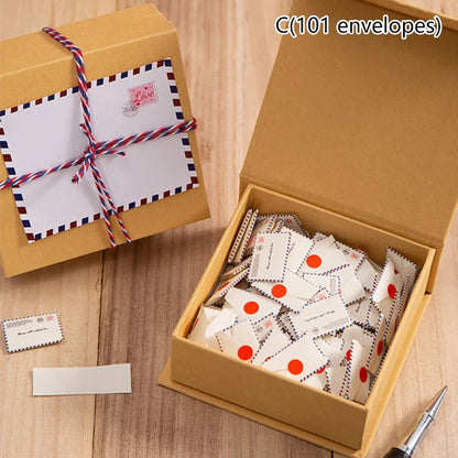 36/99/101/365 Love Notes Gift Set With Mini Envelopes Perfect For Birthdays Valentine's Day Mother's Day Gift Card Envelopes Good Vibrations