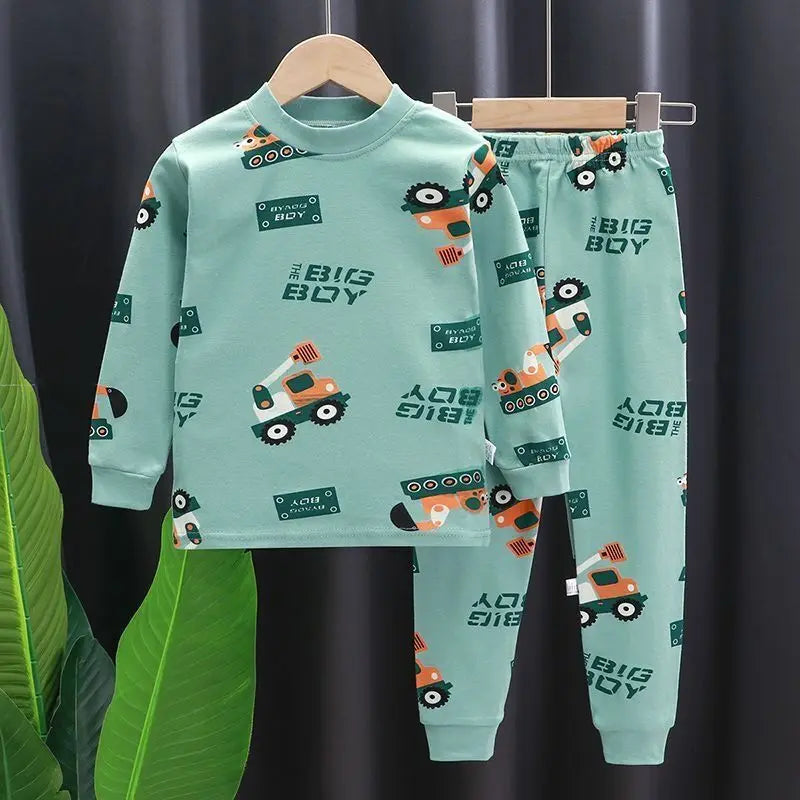 Baby Boys And Girls Clothing Set Tricken Fleece Children Hooded Outerwear Tops Pants 3PCS Outfits Kids Toddler Warm Costume Suit Good Vibrations