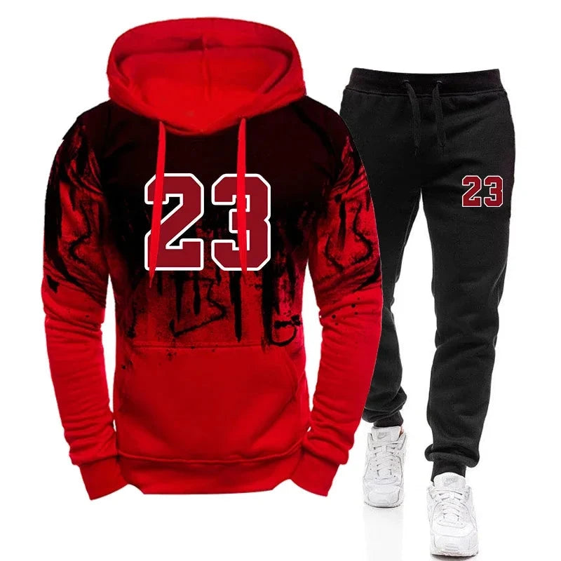 Casual Hoodies Jogging Sweatshirts for Men Top Fashion Comfortable Autumn Winter Daily Dressing Sports Sweatpants Men's Clothing Good Vibrations