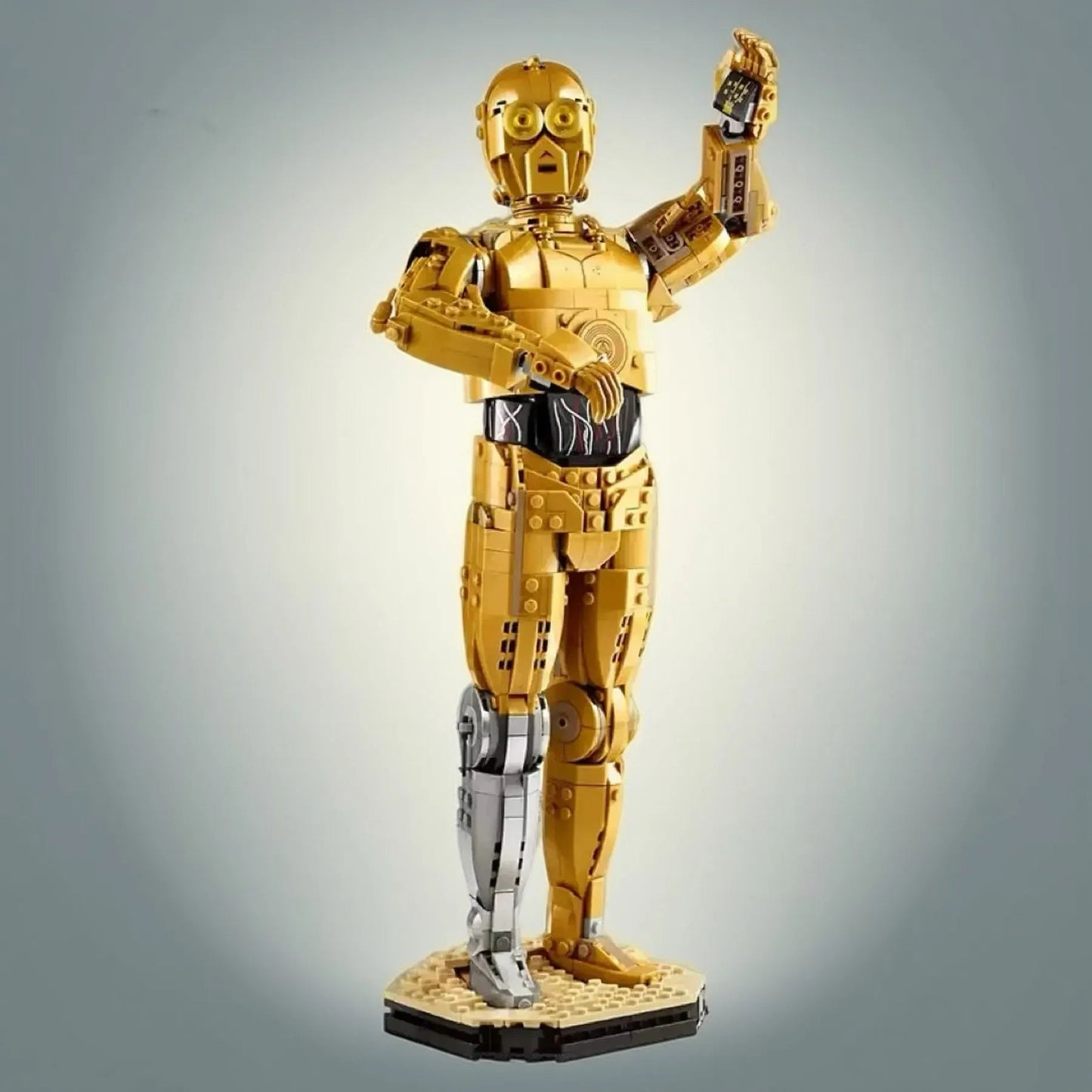 2025 NEW 75398 1140pcs C-3PO Droid Model Building Blocks Bricks DIY Assembly Home Decor Toys for Children Boy Christmas Gifts Good Vibrations