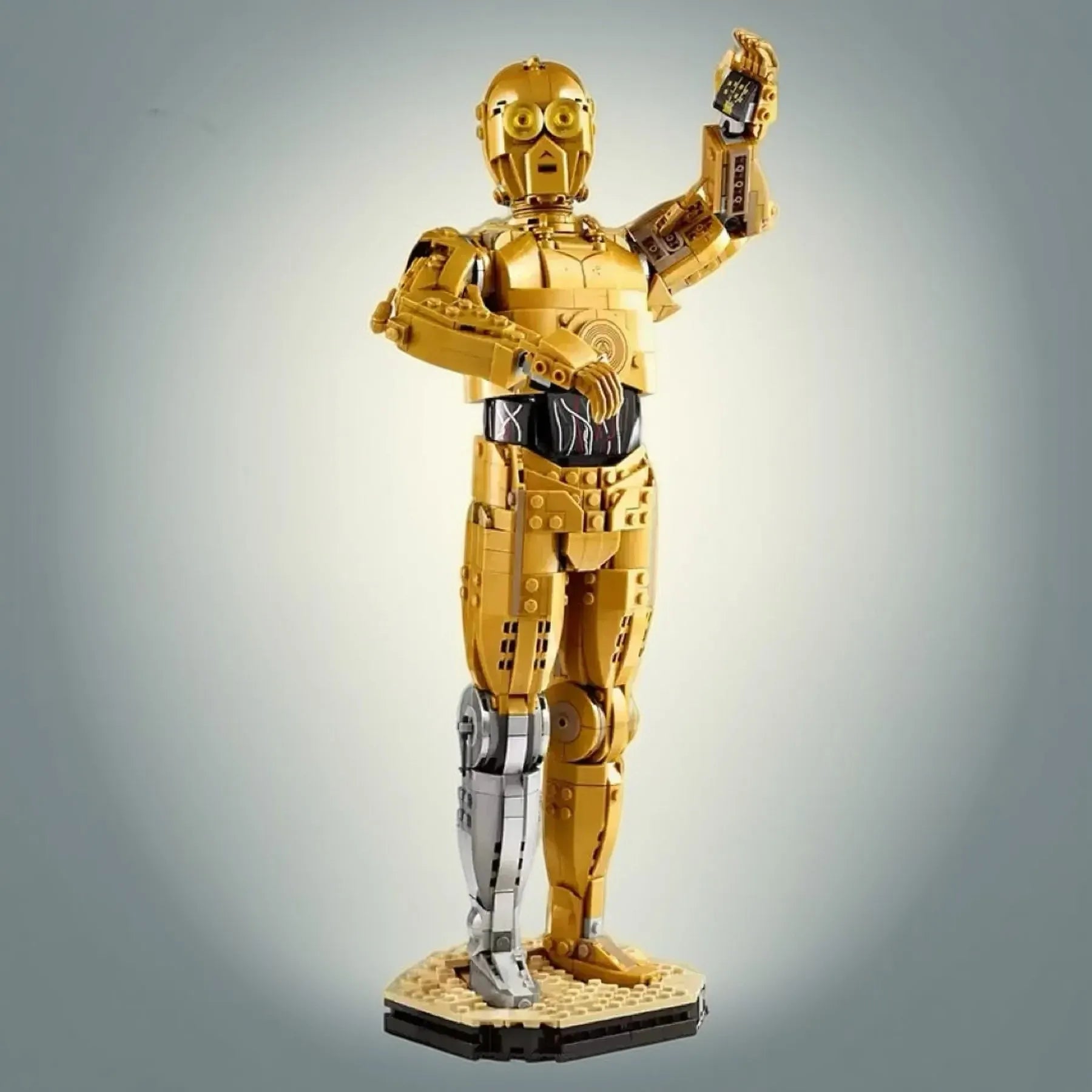 2025 NEW 75398 1140pcs C-3PO Droid Model Building Blocks Bricks DIY Assembly Home Decor Toys for Children Boy Christmas Gifts Good Vibrations