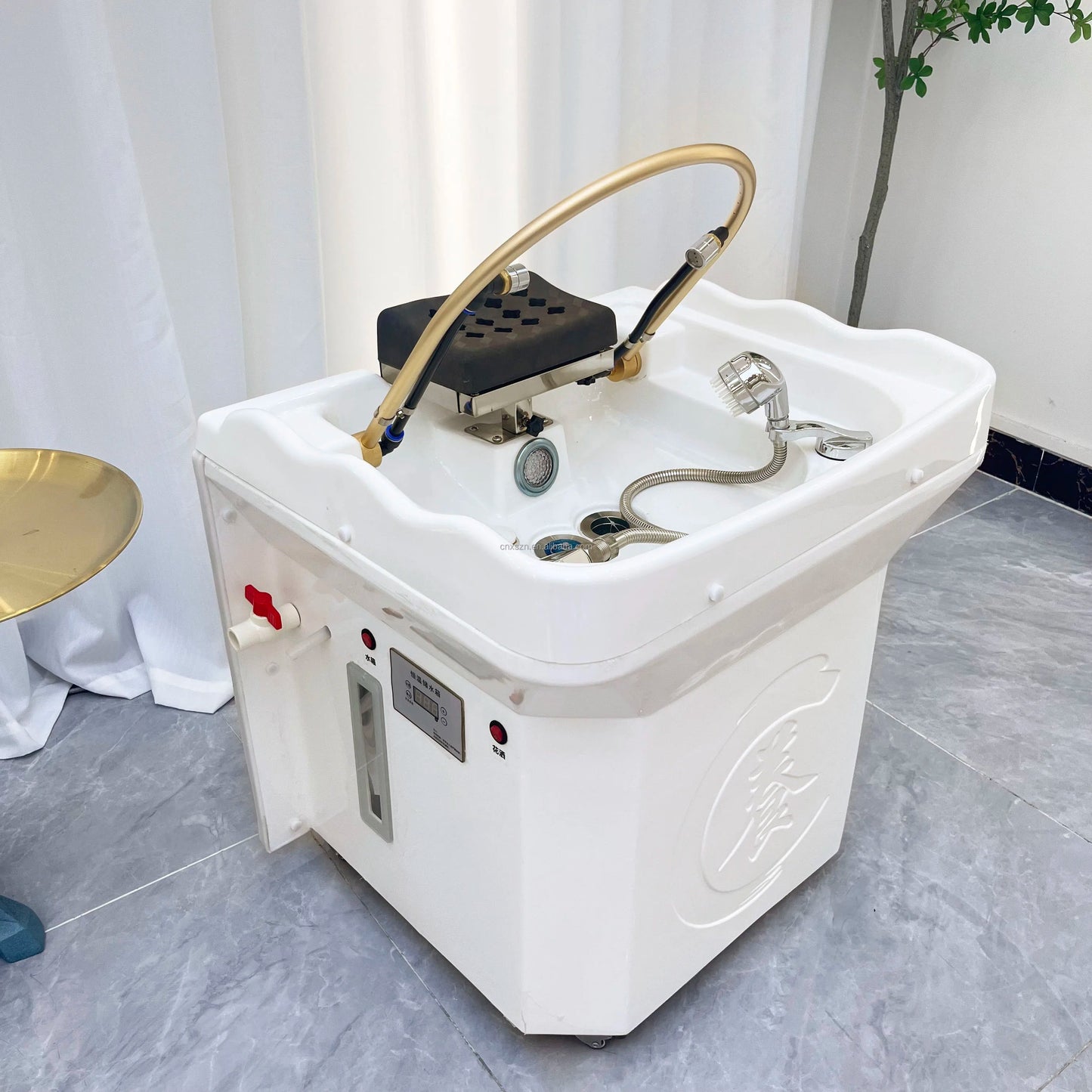 Hair Spa Equipment Head Spa Shampoo Basin Set Massage Multifunctional Fumigable Hydrotherapy Circulating Shampoo Sink Good Vibrations