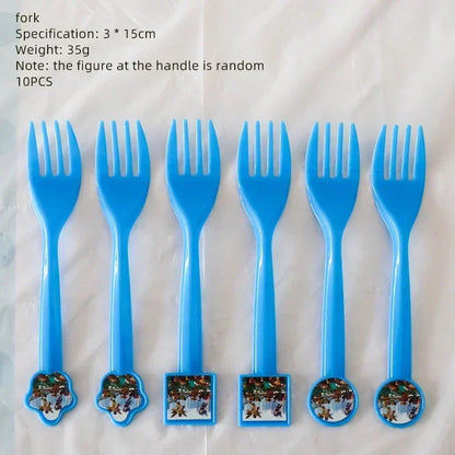 Game Roblox Cartoon Party Theme Birthday Supplies Balloon Banner Cake Topper Tableware Set Decorative Anime Peripheral Gifts Good Vibrations