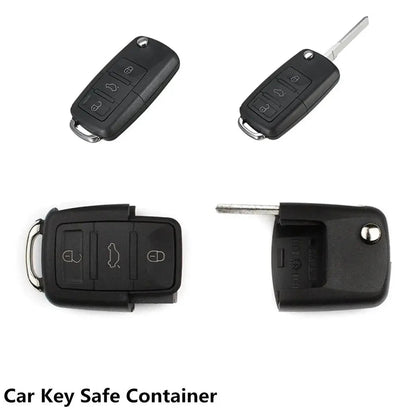 Hidden Secret Compartment Stash Storage Box To Discreet Decoy Car Key Fob Hide And Store Money Keys And Medicine Diversion Safe Good Vibrations