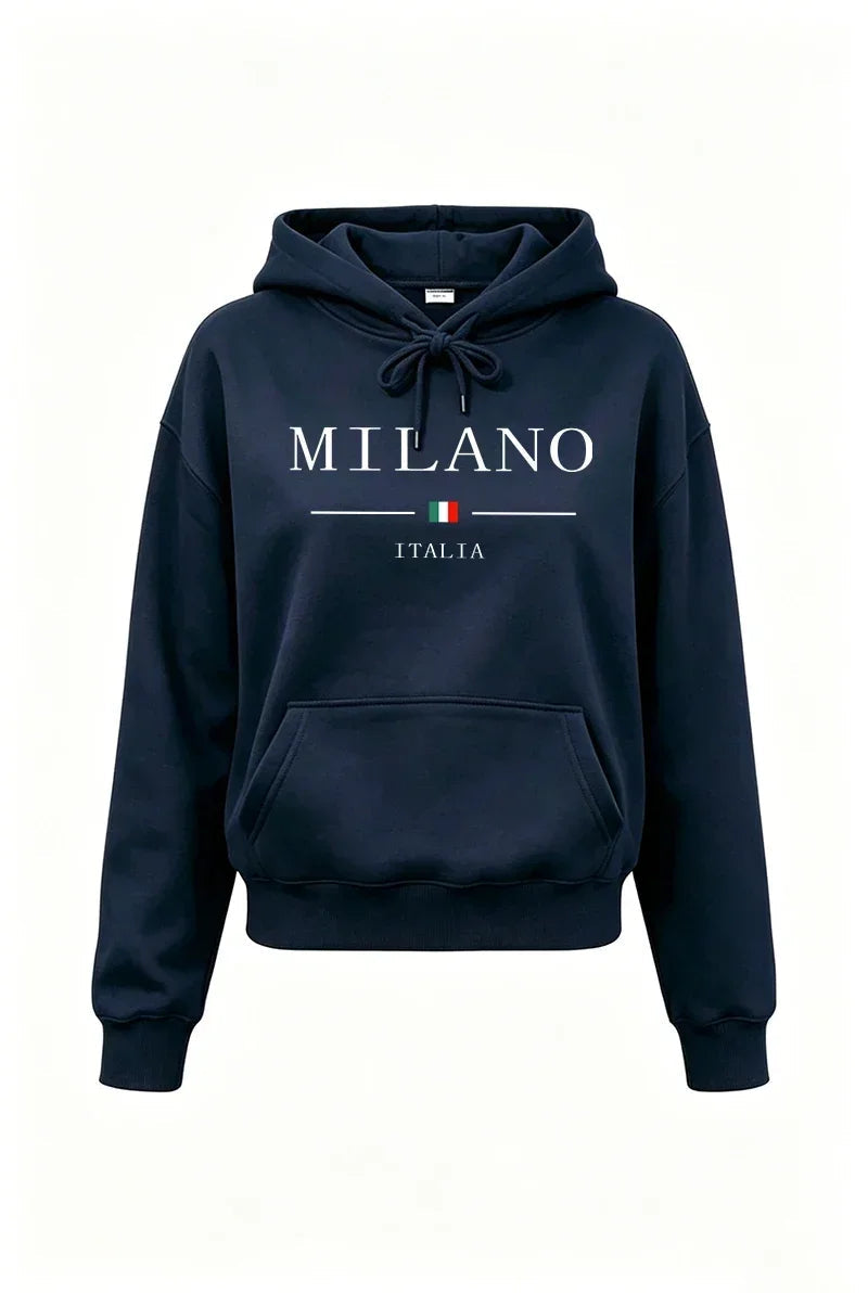 Autumn Winter Womens Outfits Casual Hooded Sweatshirt Outdoors Sports Jogging Woman Clothing Fashion Urban Streets Hoodie Pants Good Vibrations