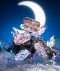 Flower Knows Moonlight Mermaid Eyeshadow Palette 8-Color Matte Shimmer Glitter Eye Makeup Cosmetics Women Beauty Eye Shadow Good Vibrations