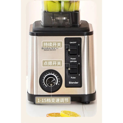 220V- 3L 6 in 1 Blender Stainless Steel Large Capacity Cut Vegetables and Shreds Icebreaker Salad Grinder Meat Grinder Juicer Good Vibrations