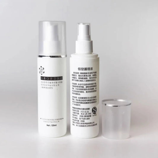 Wig Care Solution Hair System Anti-frizz Smooth Tangles Protection Synthetic Hair Anti-static Conditioner Spray Good Vibrations