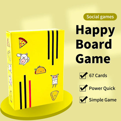 Card Game Party Board Game Adults And Families Gathering Party Table Games Family & Friends Party Toys An Interactive Board Game Good Vibrations