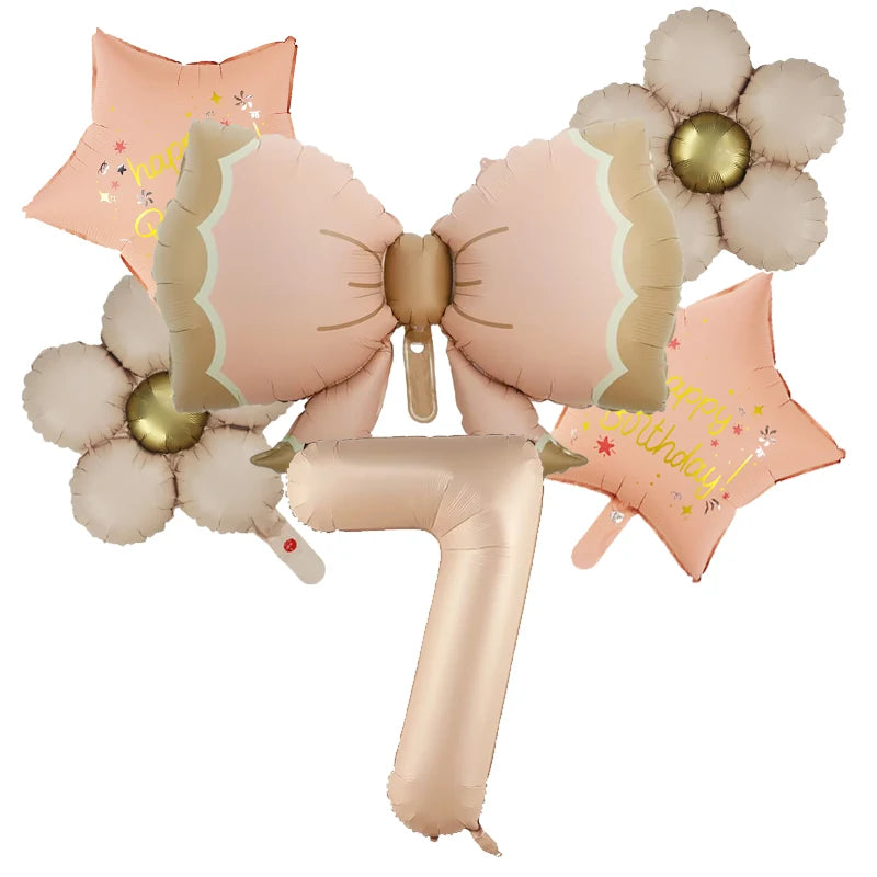 Butterfly Balloons 2 3 4 5th Birthday Decor for Girls Pink Butterfly Foil Balloons for Butterfly Themed Party Wedding  Decors Good Vibrations