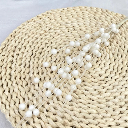 Christmas Tree Decoration, Fake Glitter Berry Leave, Dried Branch, Golden Powder, Flower Material, New Year Party, 1Pc, 12 Forks Good Vibrations