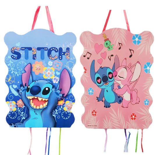 Disney Lilo Stitch Little Mermaid Frozen Princess Boys Girls Favors Pinata Happy Birthday Events Party Decoration DIY Pinata Good Vibrations