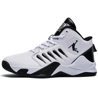 Men's High Top Basketball Shoes Breathable Anti-Slip Wear-Resistant Sports Training Shoes for Students Cross-Border Bestseller Good Vibrations