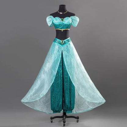 Cosplay Costumes, Adult Performance Costumes, Christmas Ladies' Birthday Parties, Carnival Jasmine Princess Dresses Good Vibrations