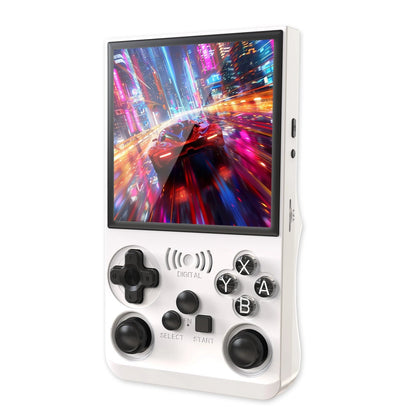 GAMINJA ANS13 Retro Handheld Video Game Console 15000+ Games Built-in Linux 4.0 Inch IPS Screen Portable Pocket Gaming Console Good Vibrations