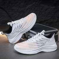 plus48 49 50 Sneakers Man Mesn Lightweight Summer Comfortable Casual Flat Walking Shoes  New Brethabl Outdoor Jogging Gym Sports Good Vibrations