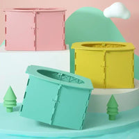 Portable Baby Boy WC Toilet Seat Baby Girl Pot Toilet Bowl Foldable Potty Training Pot Outdoor Travel Pots Child Seat Baby Potty Good Vibrations