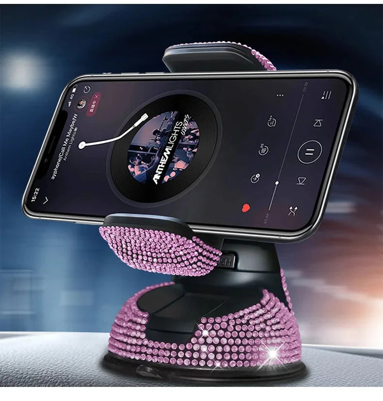 Automotive accessories embedded with pink diamonds, rhinestone interiors, essential car products - a variety of choices Good Vibrations Adult Super Store