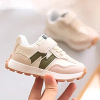 Children's Sports Shoes Toddler Breathable Non Slip Comfort Sneakers Lightweight Hook and Loop Soft Sole Running Casual Shoes Good Vibrations