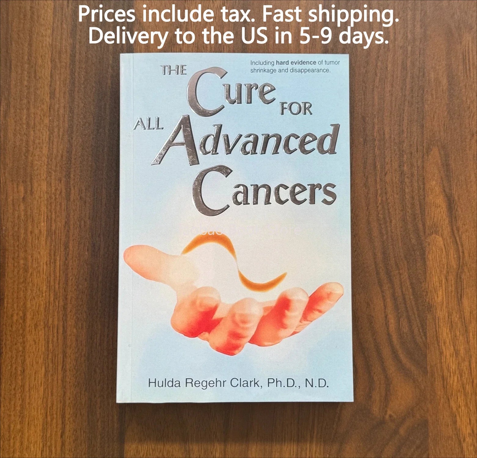 The Cure for All Advanced Cancers Book By Dr. Hulda Clark | Tumor Treatment Natural Therapy Guide Good Vibrations