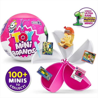 Zuru 5 Surprise Mini Brands Toys Zuru Mystery Blind Box Original Miniature Toy Childrens Surprise Blind Box Toy Gifts Cute Toys Good Vibrations