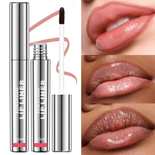 Four-color Peel-off Lip Liner Waterproof Natural Matte Matte Non-fading Non-stick Cup Peel-off Lip Gloss Lip Cosmetics Good Vibrations