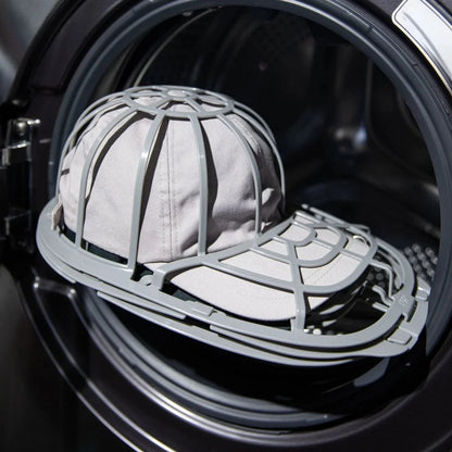 Hat Washer for Washing Machine, Hat Cleaner for Baseball Caps with Frame Cage Fit for Adult Cap Protector Racks Dishwasher Safe Good Vibrations