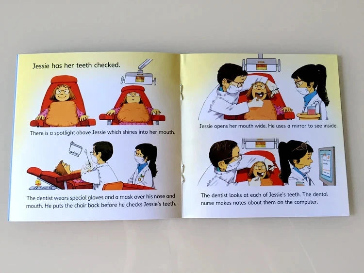 20Books/set 15X15Cm Kids Usborne Picture Books for Children Baby Famous Story English Child Book Educativo Infantil Good Vibrations