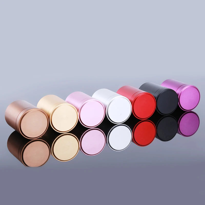 New Airtight Smell Proof Container Quality Stainless Steel Mini Tea Cans Herb Stash Jar Tea Coffee Storage Box Tea Caddies Box Good Vibrations Adult Super Store