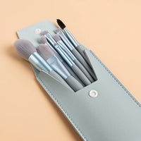 Mini Brush 8-Piece Makeup Bag Portable concealer powder brush set soft fur make-up tool Good Vibrations